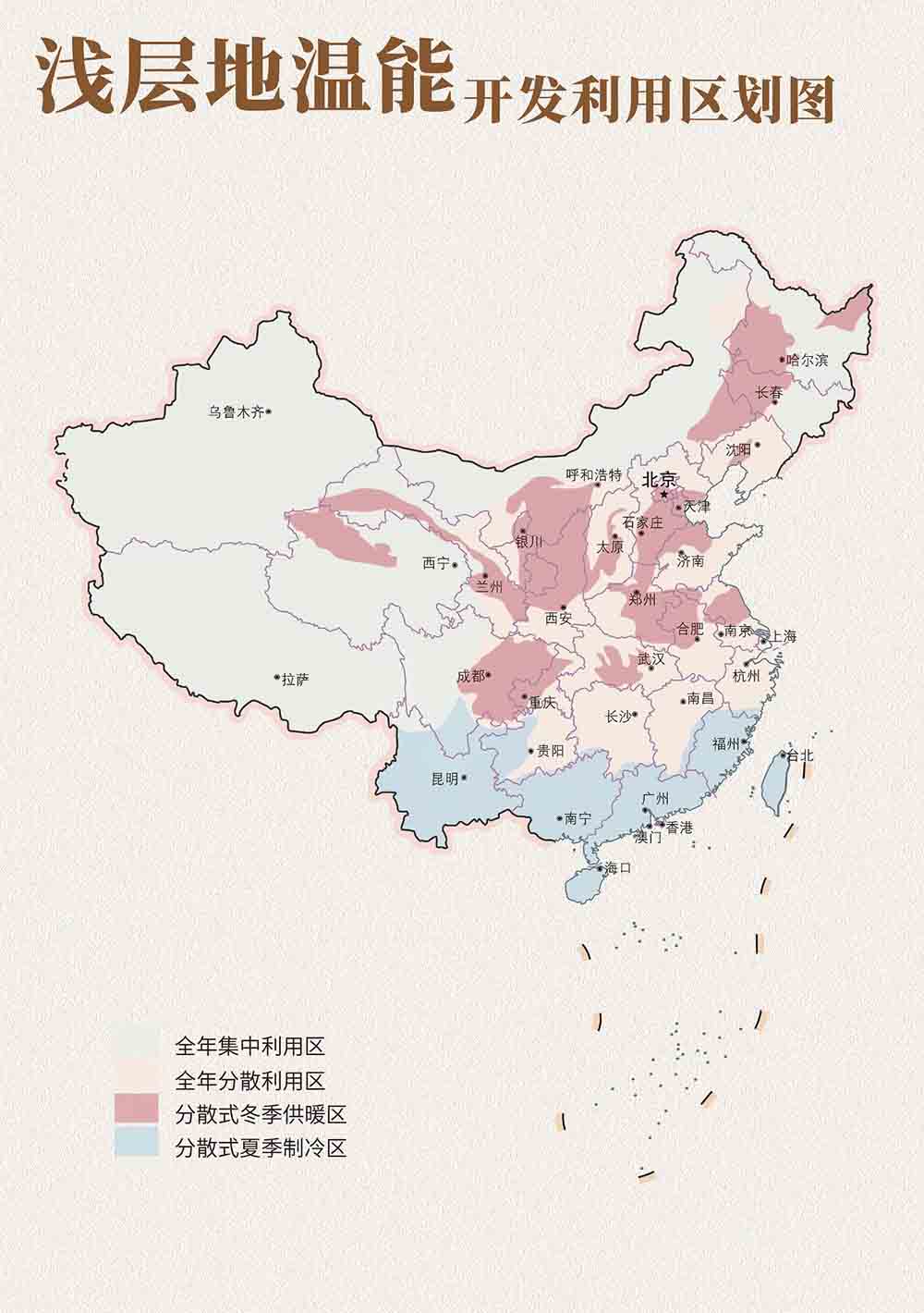 中国温泉地图，南方人赢麻了！