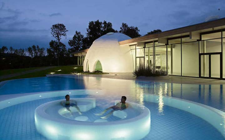 光声电结合的温泉水疗中心：德国巴特艾布尔温泉水疗中心——海森温泉设计智库