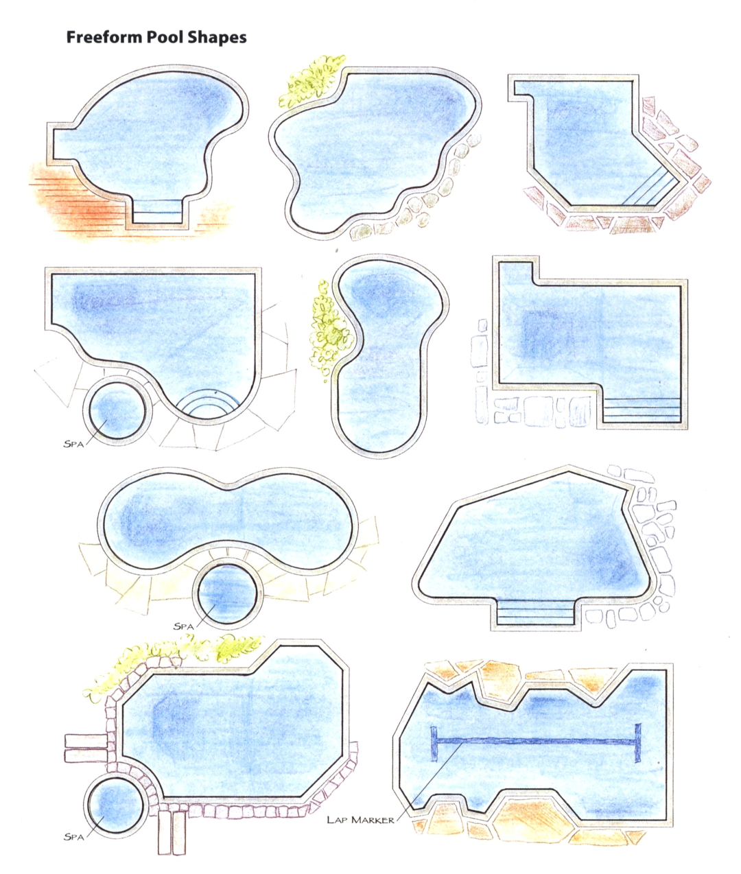 温泉设计干货丨如何科学地设计温泉泡池的规格尺寸
