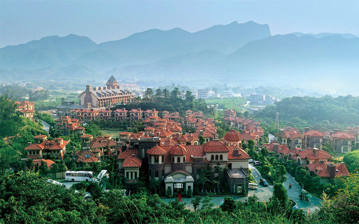 锦绣香江温泉城实景