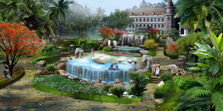 广东佛山美的·森泉谷温泉规划设计