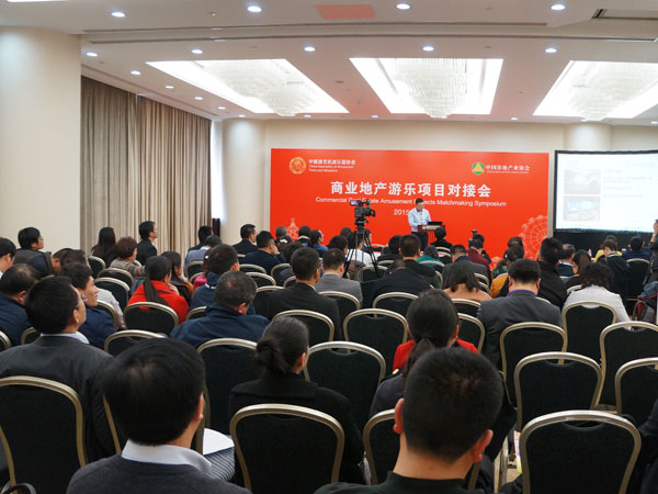海森文旅科技集团总裁王峰教授在“商业地产游乐项目对接会”上的重要发言
