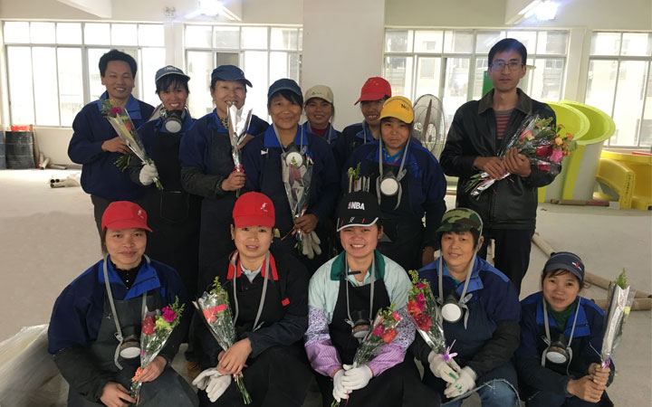 海森文旅科技集团庆“三八妇女节”活动丰富多彩
