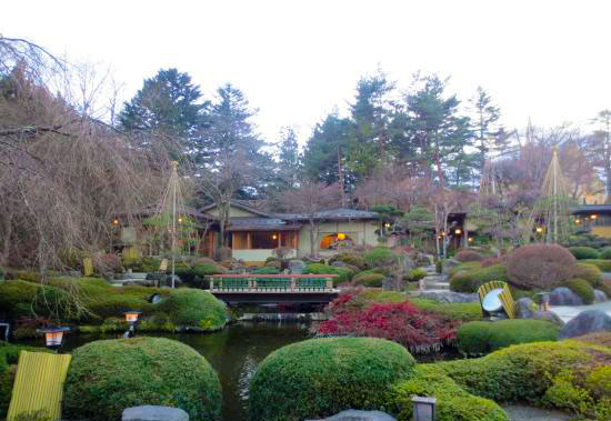 钟山苑温泉酒店规划设计-庭院